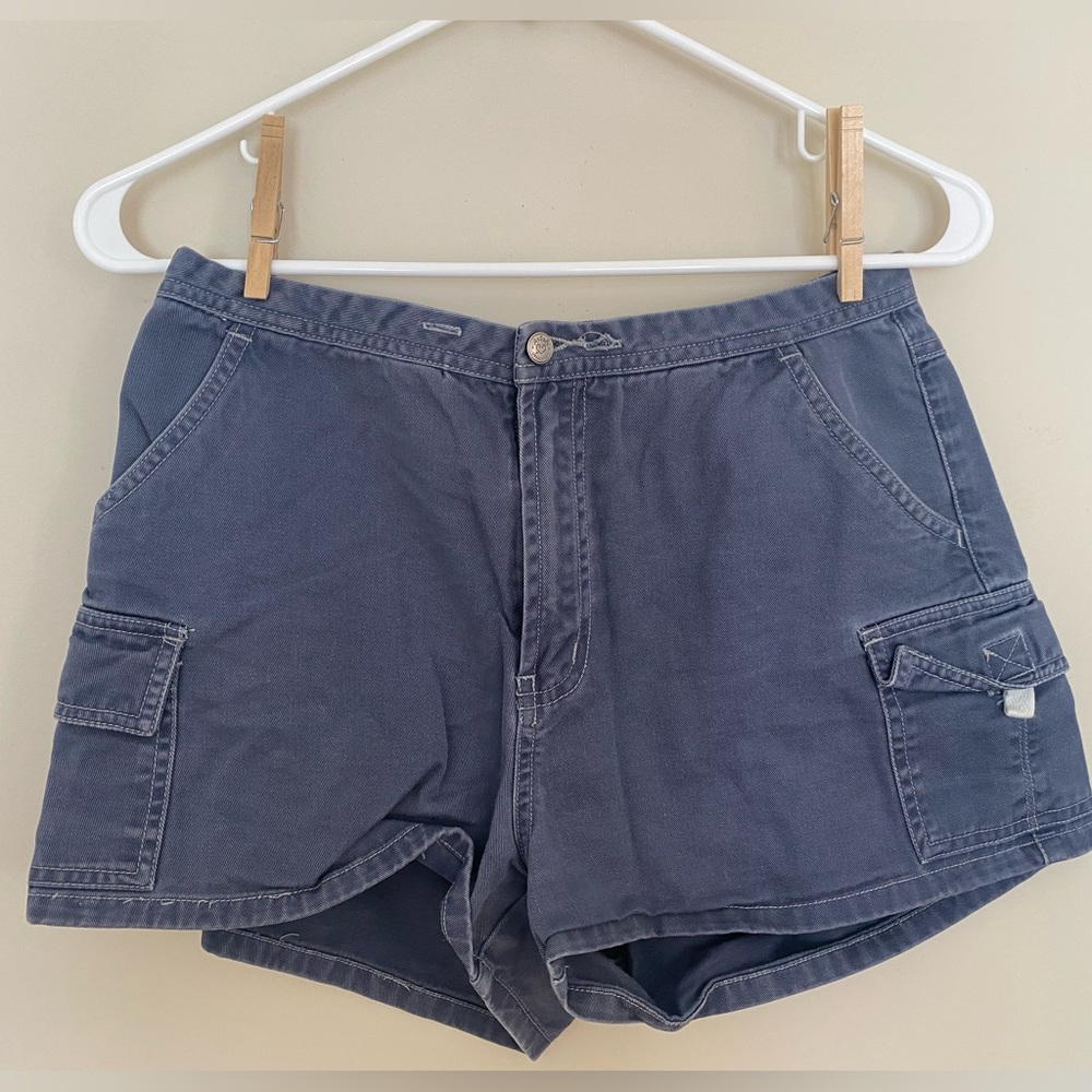 Cotton cargo shorts - child size 9